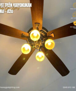 đèn trang trí nội thất của mọi nhà Quạt trần KAIYOKUKAN YOKO-020