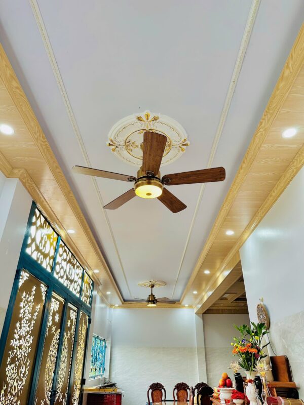 Quạt trần cánh gỗ QT33C