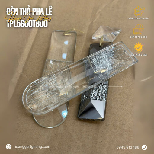 Đèn thả pha lê TPL560T800