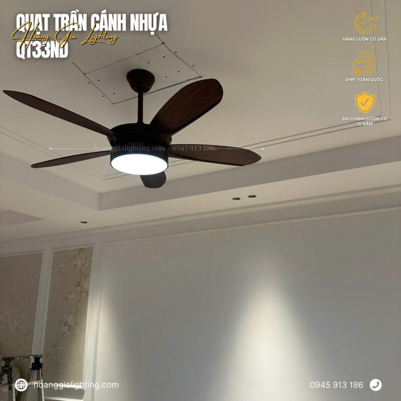 Quạt trần cánh nhựa QT33ND