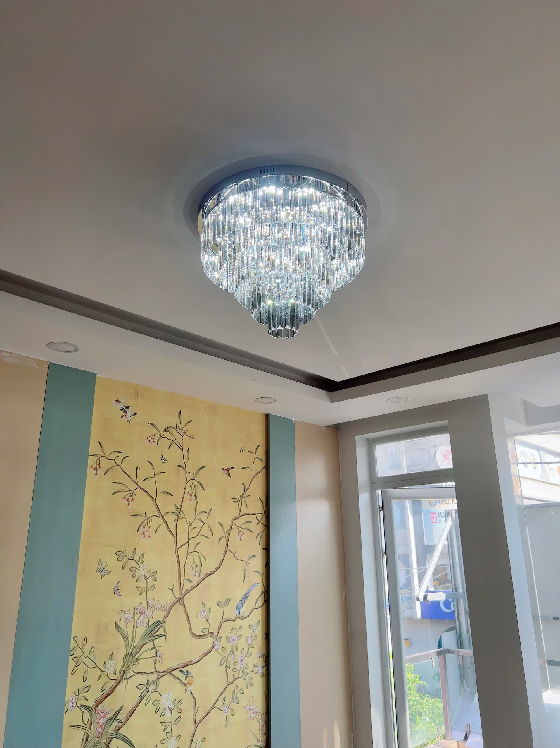 Đèn mâm pha lê OTPL3509 Đèn mâm pha lê OTPL3509