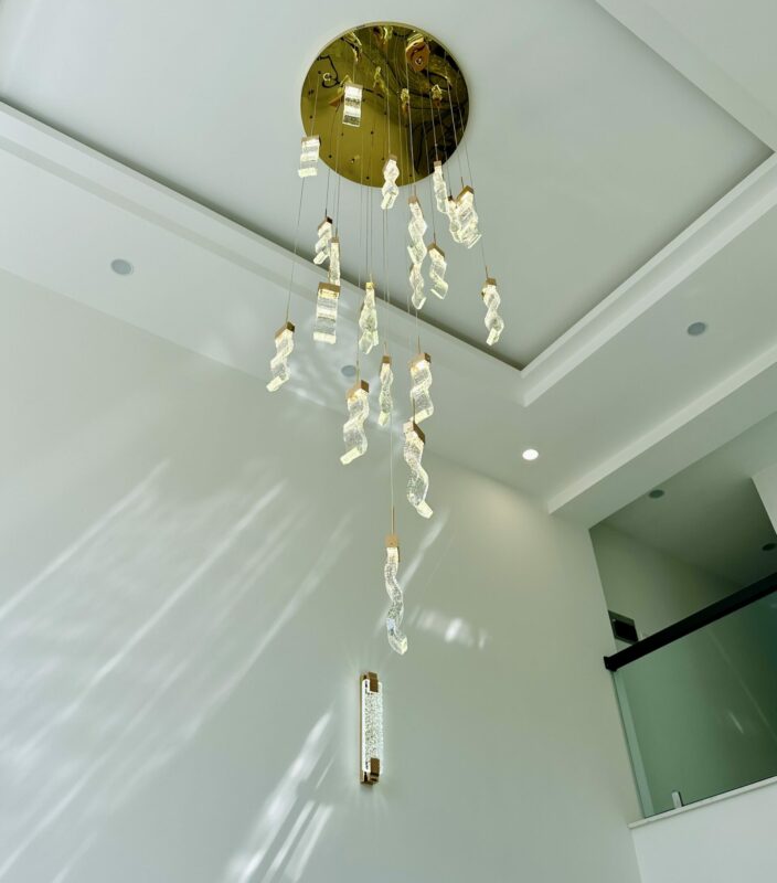 đèn trang trí nội thất của mọi nhà Đèn thả thông tầng THD3800T21