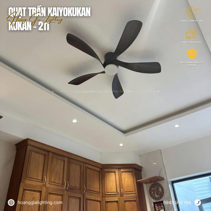 Quạt trần KAIYOKUKAN KUKAN 211