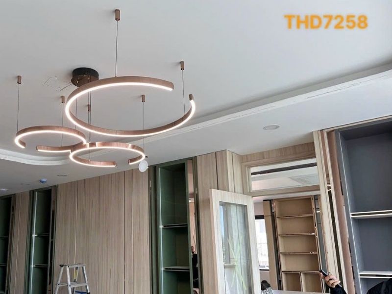 Đèn thả 3 vòng tròn THD7258T3