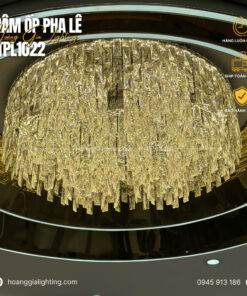 đèn trang trí nội thất của mọi nhà Đèn mâm pha lê OTPL1022T800
