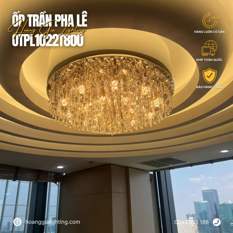 Đèn mâm pha lê OTPL1022T800