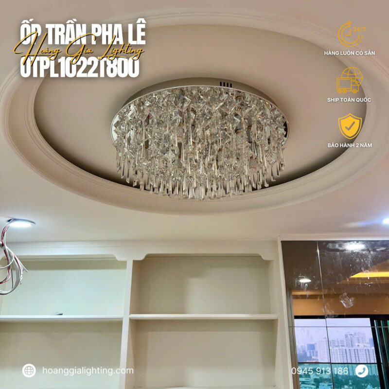 Đèn mâm pha lê OTPL1022T800