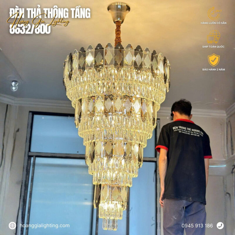 Đèn thả thông tầng CODE 8632/800
