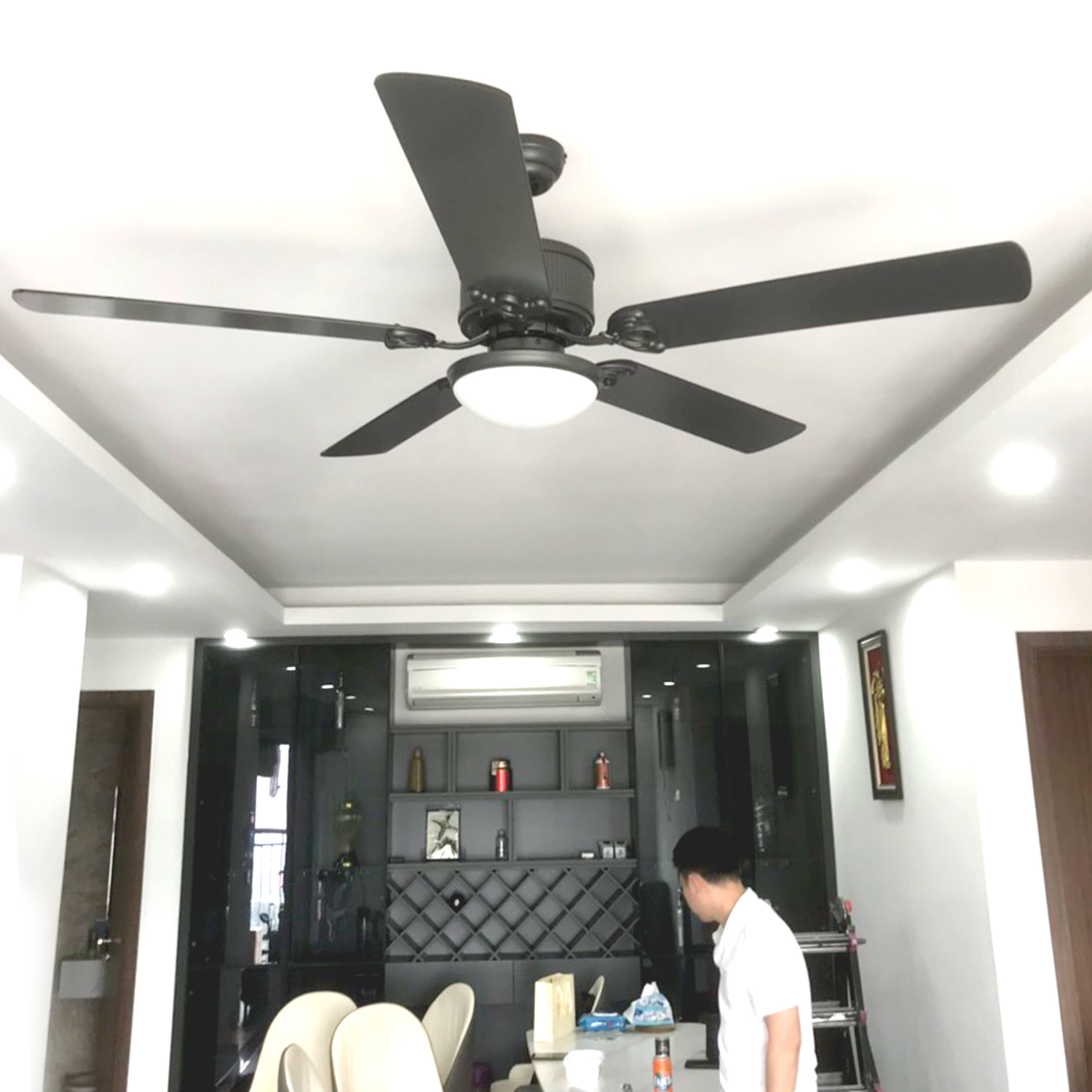 Quạt trần KAIYOKUKAN OKA 181 MBK Quạt trần KAIYOKUKAN OKA 181 MBK