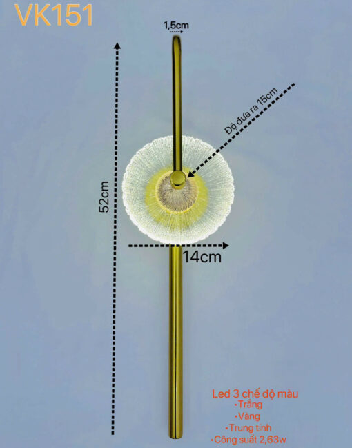 Đèn vách tường VK151