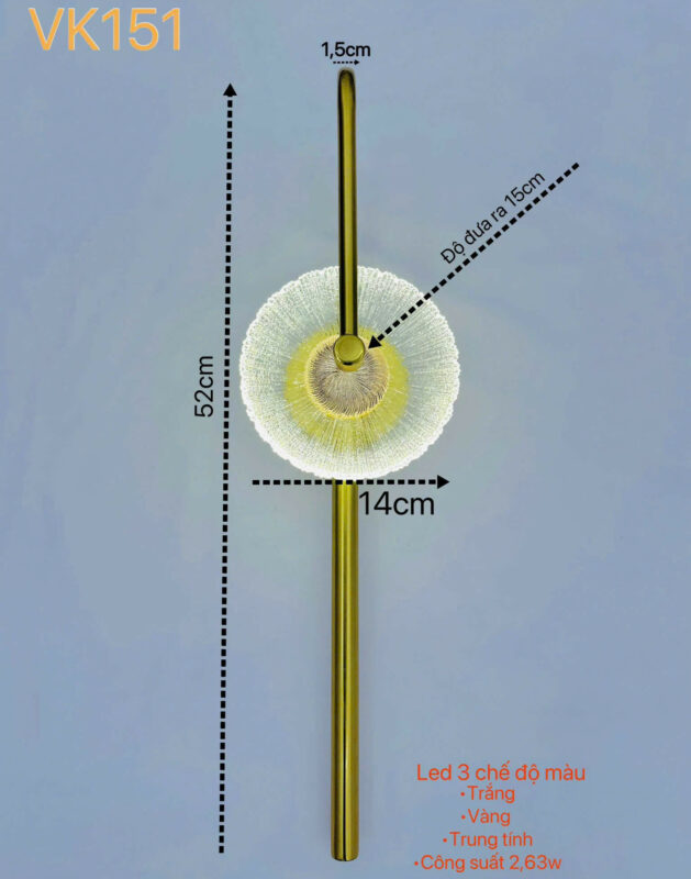 Đèn vách tường VK151