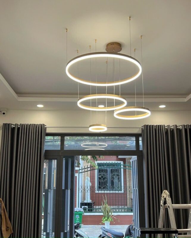 Đèn thả hiện đại THD7046 Vàng
