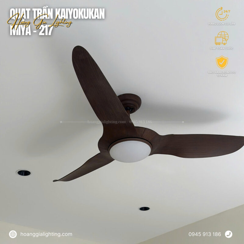 Quạt trần KAIYOKUKAN MIYA-217