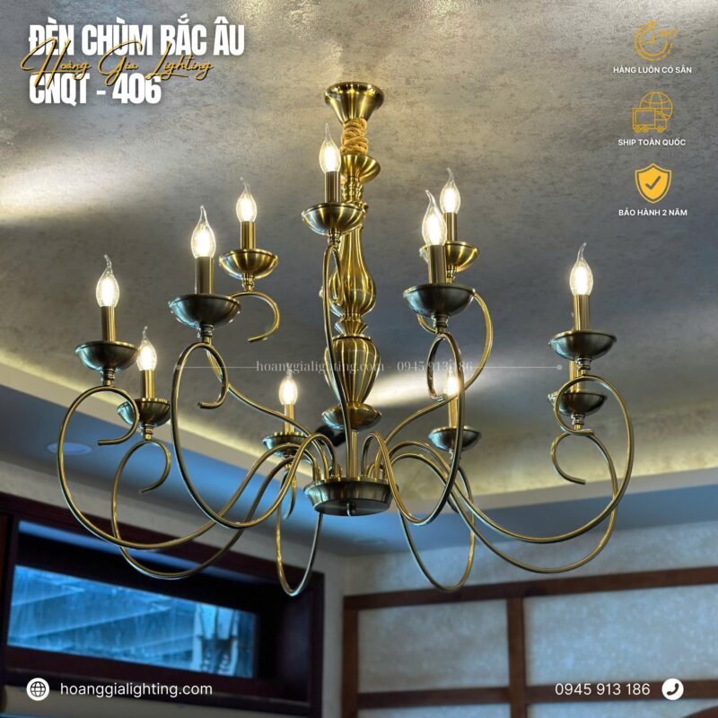 Đèn chùm hiện đại CNQT-406