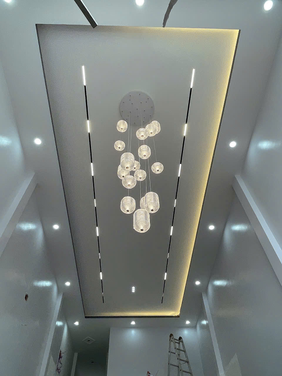 Đèn thả thông tầng TH-0808 Đèn thả thông tầng TH-0808