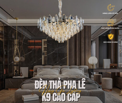 Đèn thả pha lê TH-8615