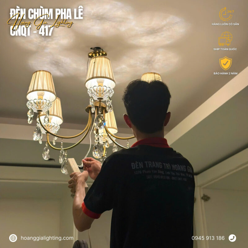 Đèn chùm hiện đại CNQT-417