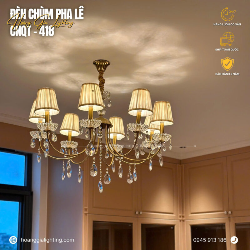 Đèn chùm hiện đại CNQT-418