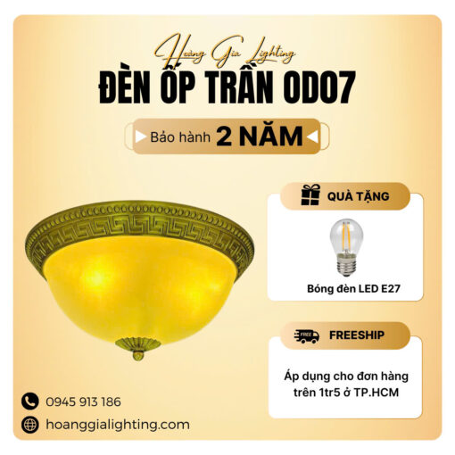 Đèn Ốp Trần Cổ Điển OD07