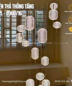 đèn trang trí nội thất của mọi nhà Đèn thả thông tầng TPL-8960/16
