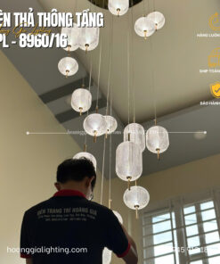 đèn trang trí nội thất của mọi nhà Đèn thả thông tầng TPL-8960/16