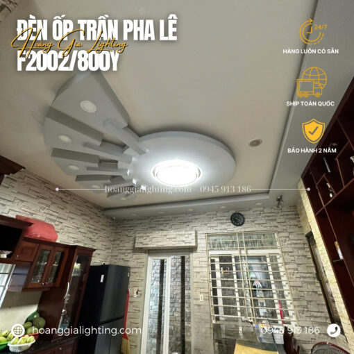 Đèn mâm pha lê CODE: F2002/800Y