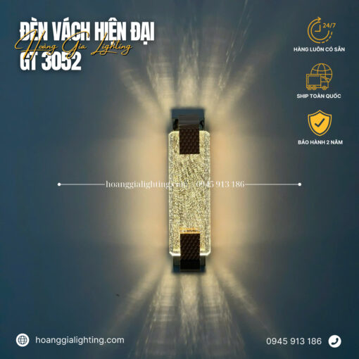 Đèn vách pha lê GT-3052