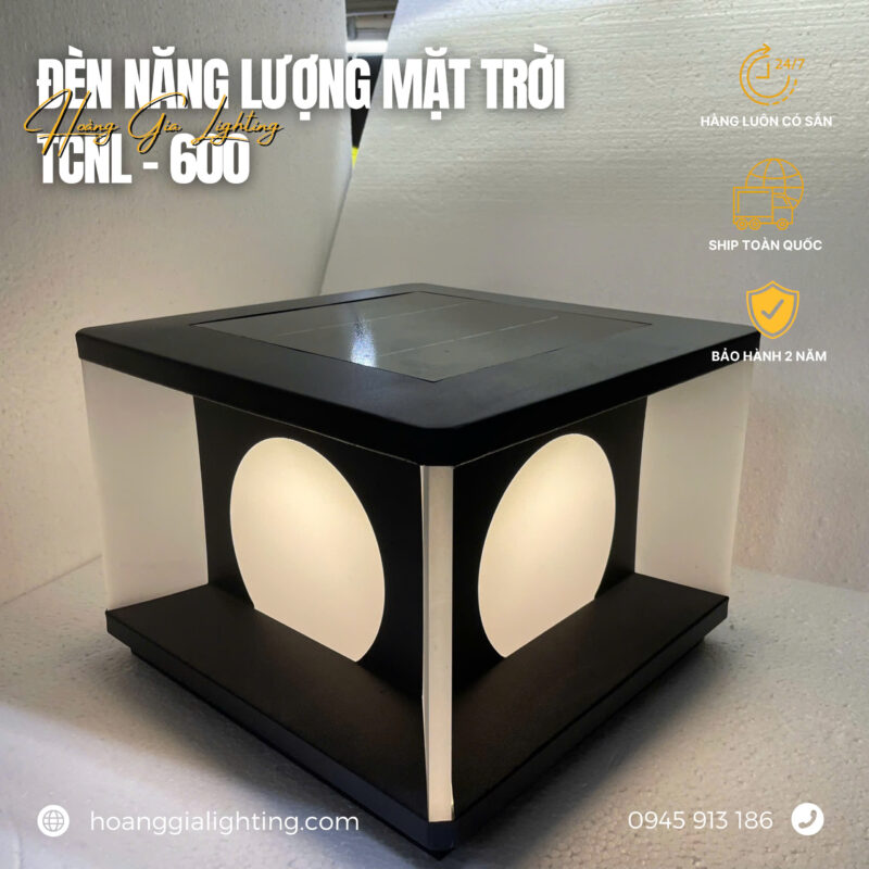 Đèn trụ cổng NLMT TCNL-600