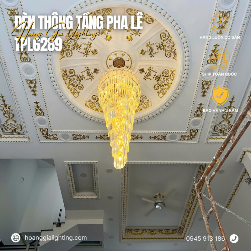 Đèn thả thông tầng TPL6289