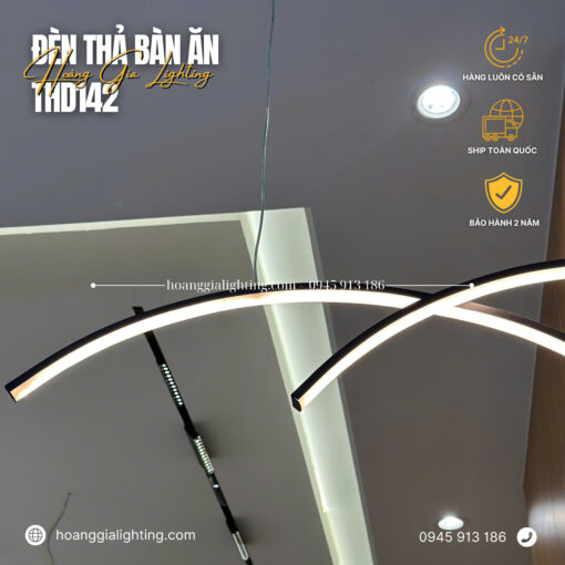 Đèn thả ngang bàn ăn THD142