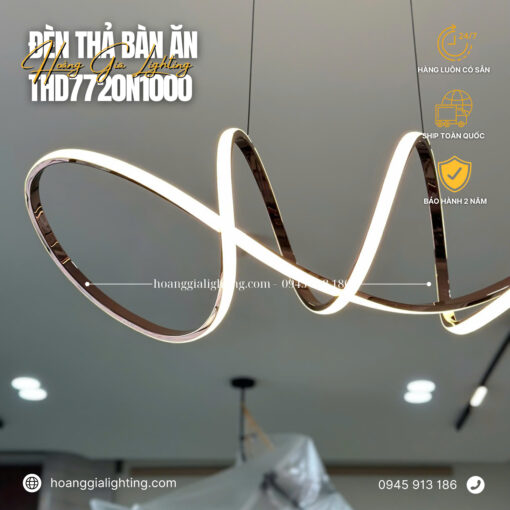 Đèn thả ngang bàn ăn THD7720N1000