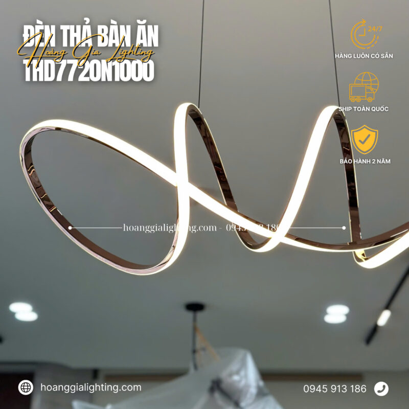 Đèn thả ngang bàn ăn THD7720N1000