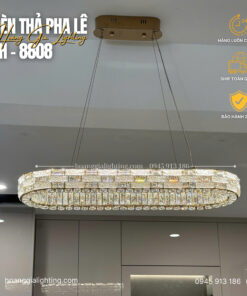 Đèn thả pha lê TH-8808