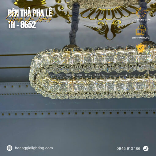 Đèn thả pha lê TH-8652