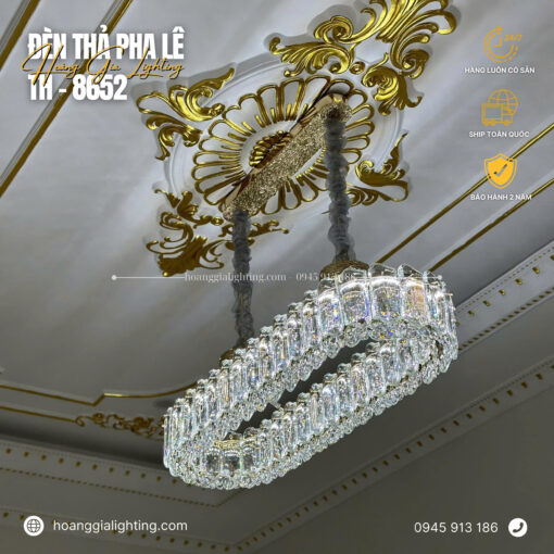 Đèn thả pha lê TH-8652