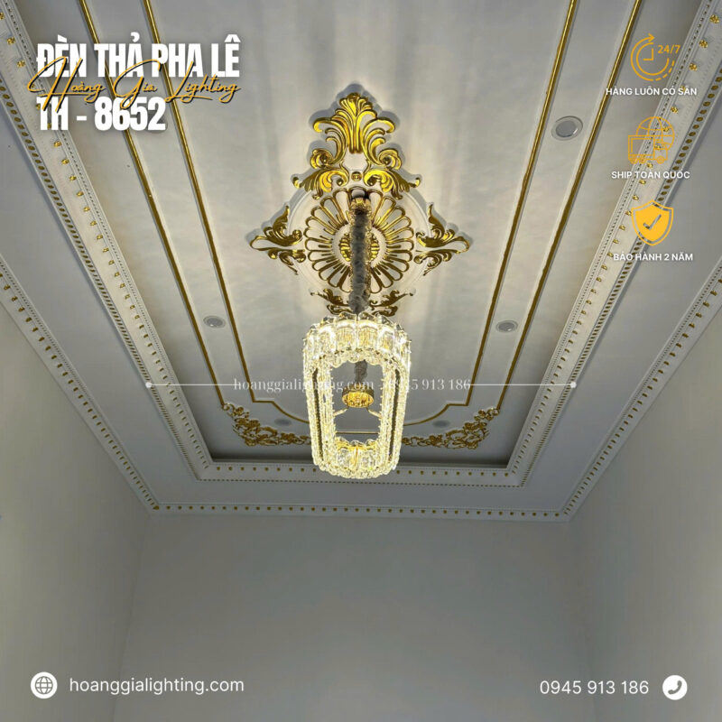 Đèn thả pha lê TH-8652