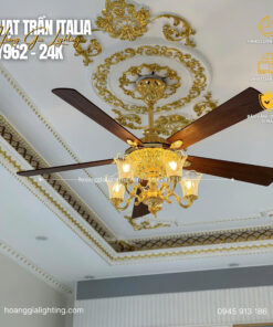 QUẠT TRẦN FY962 - MẠ VÀNG 24K