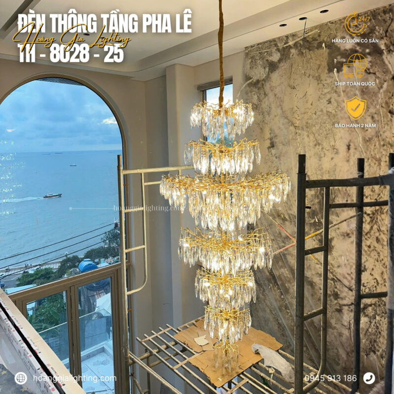 Đèn thả thông tầng TH-8028-25