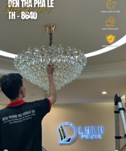 Đèn thả pha lê TH-8640