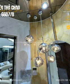 Đèn thả chao TL 6607/B KHÓI