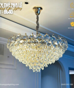 Đèn thả pha lê TH-8640
