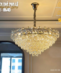 Đèn thả pha lê TH-8640