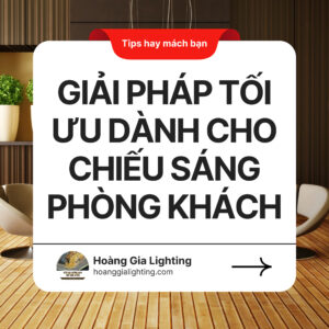 chiếu sáng phòng khách