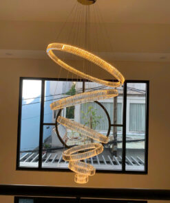 đèn trang trí nội thất của mọi nhà Đèn thả thông tầng THD7047T6