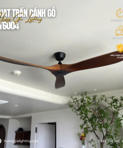 Quạt trần cánh gỗ QT6004