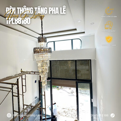 Đèn thông tầng pha lê TPL88180