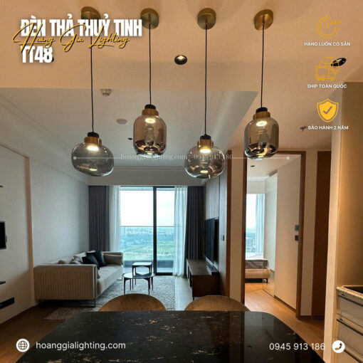 Đèn thả thủy tinh TT48