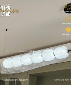 Đèn thả bàn ăn phong cách JAPANDI