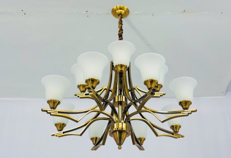 đèn trang trí nội thất của mọi nhà Đèn chùm hiện đại DC9209T12