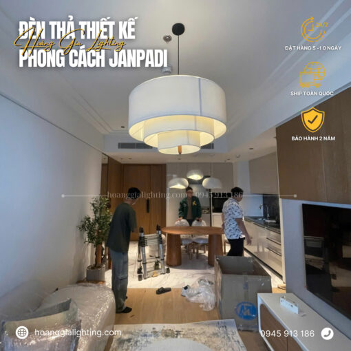 Đèn thả phong cách JAPANDI